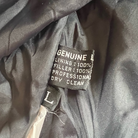 WINLIT Leather Multicolor Jacket RARE VTG 70s 80s Sz LG - Picture 6 of 8